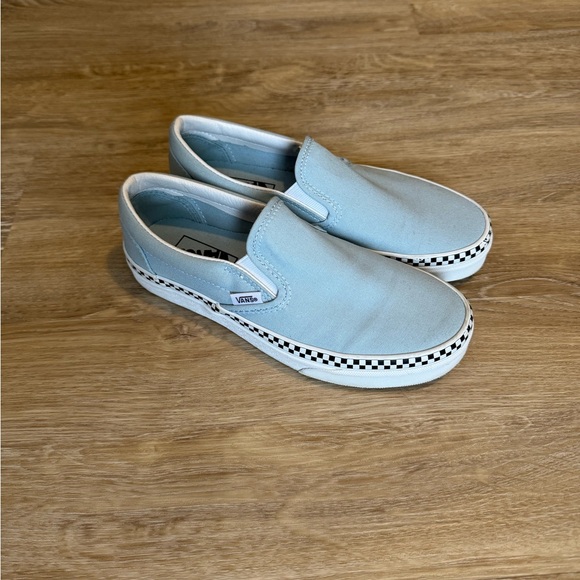 Blue and White Vans - Picture 3 of 5